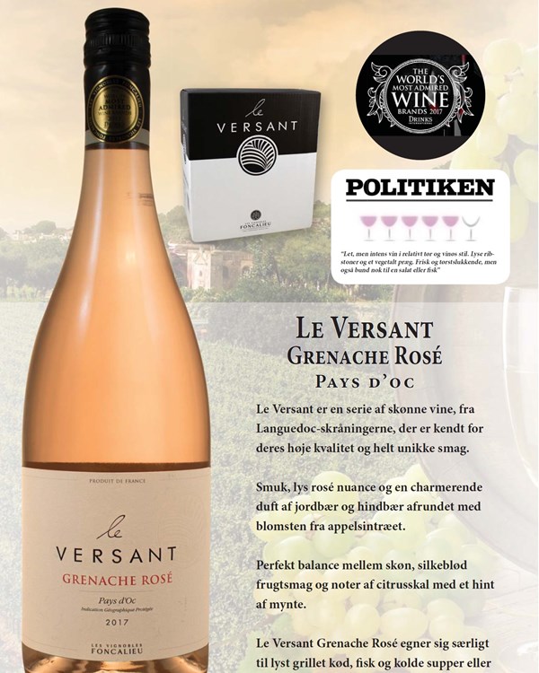 Versant Grenache Rose´