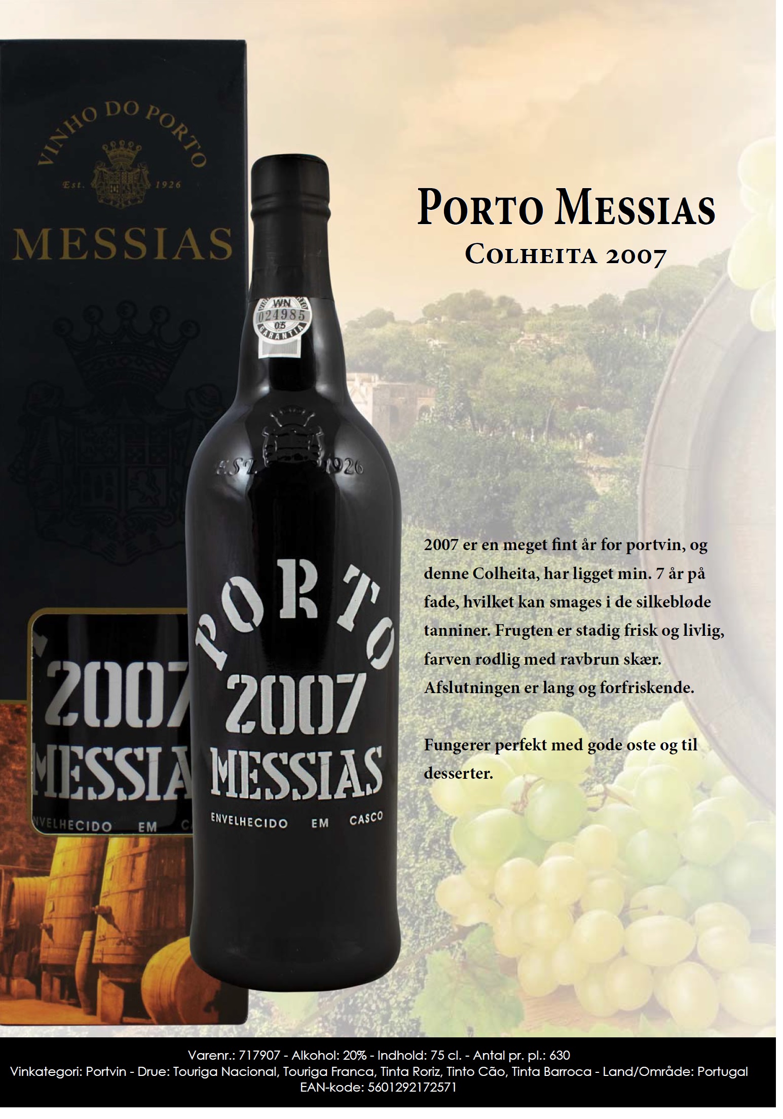 804 Porto Messias Colheita 2007
