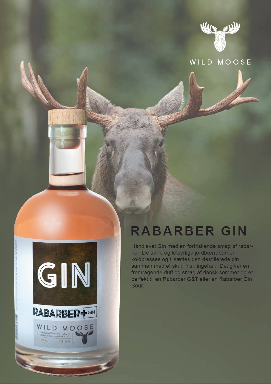 803 Rabarber Gin Wild Moose