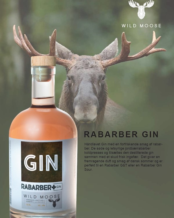 803 Rabarber Gin Wild Moose