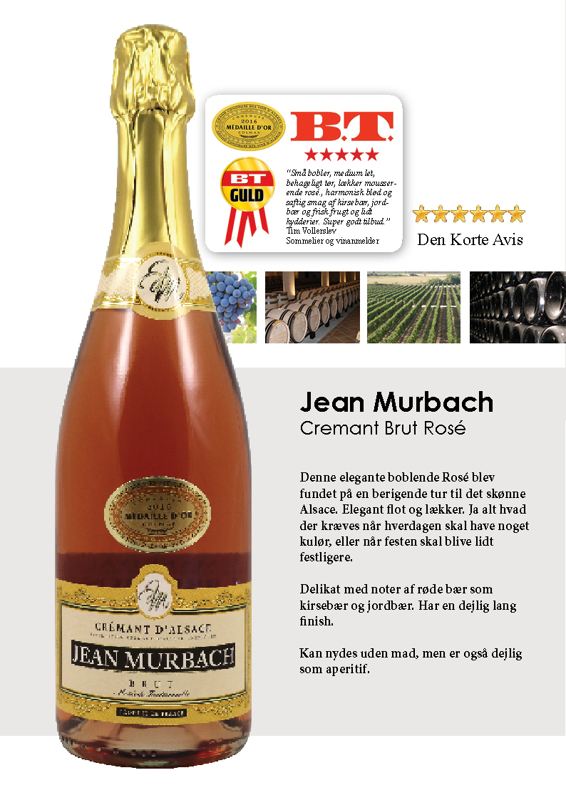 51151 Jean Murbach Cremant Brut Rosé