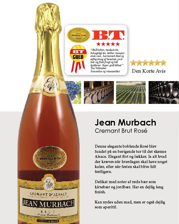 51151 Jean Murbach Cremant Brut Rosé