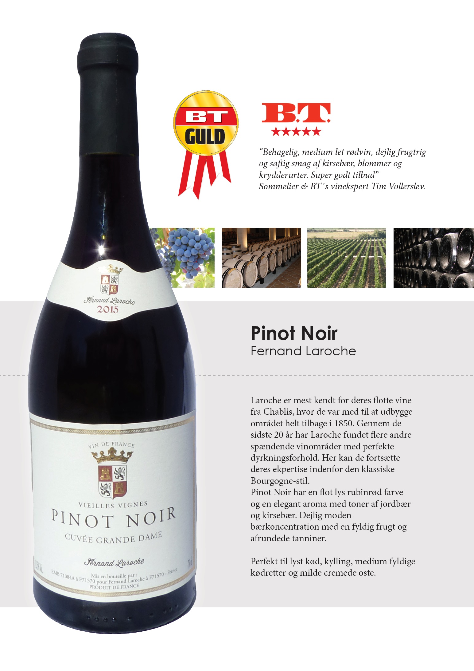 304 Fernand Laroche Pinot Noir