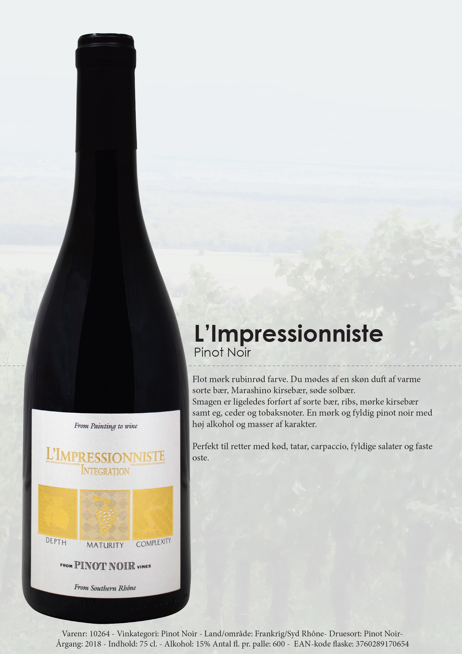 333 L´Impressionniste Pinot Noir