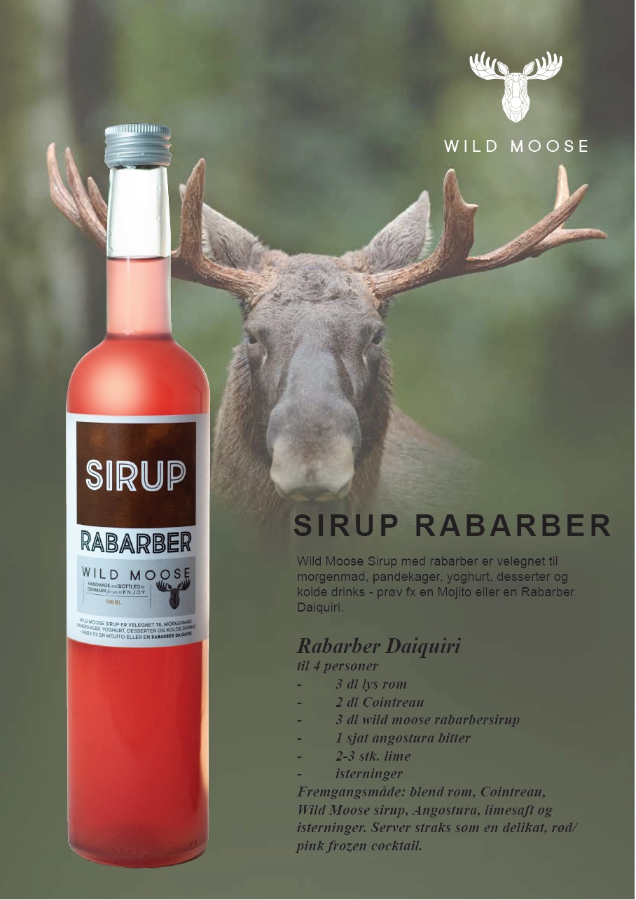 76001 Rabarber Sirup Wild Moose