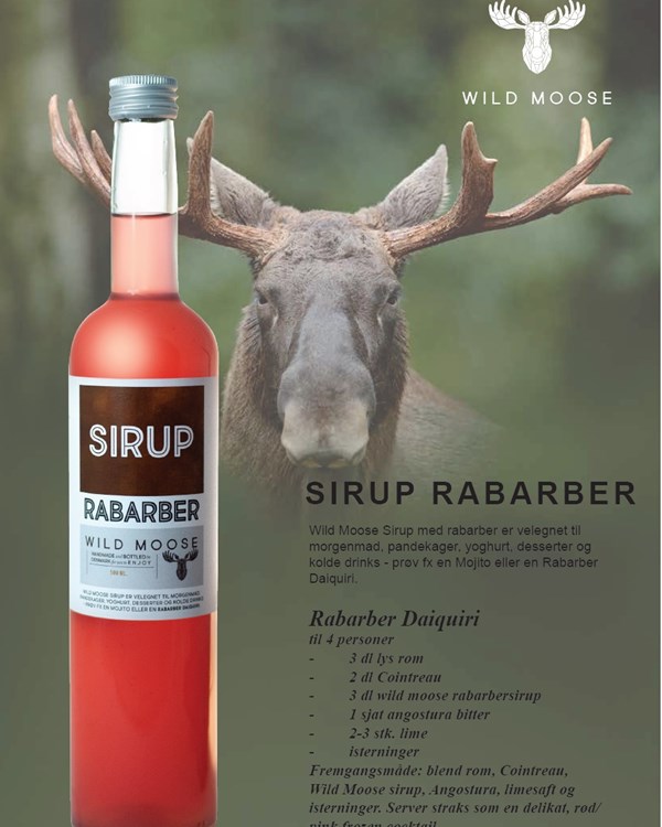 76001 Rabarber Sirup Wild Moose