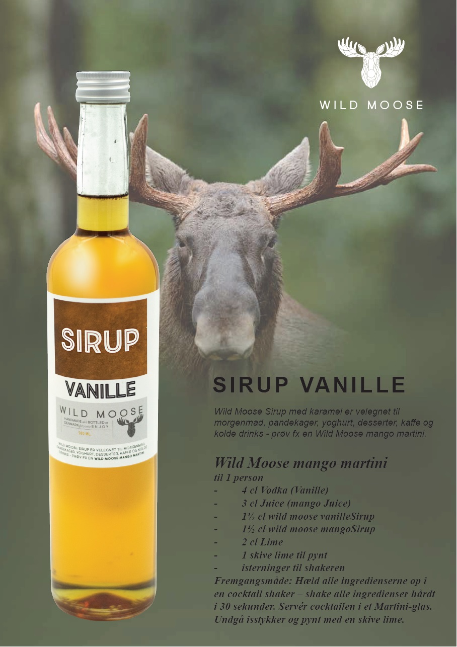 76003 Vanille Sirup Wild Moose