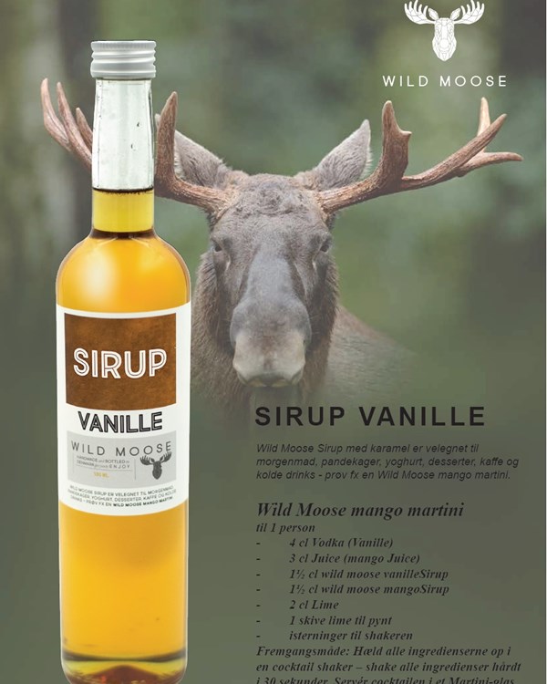 76003 Vanille Sirup Wild Moose