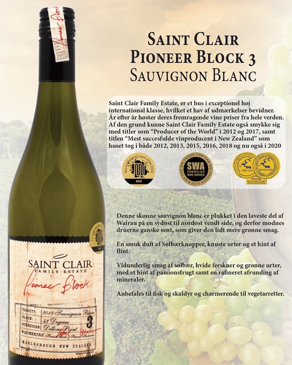 216 Saint Clair Pioneer Block 3 Sauv. Blanc 1