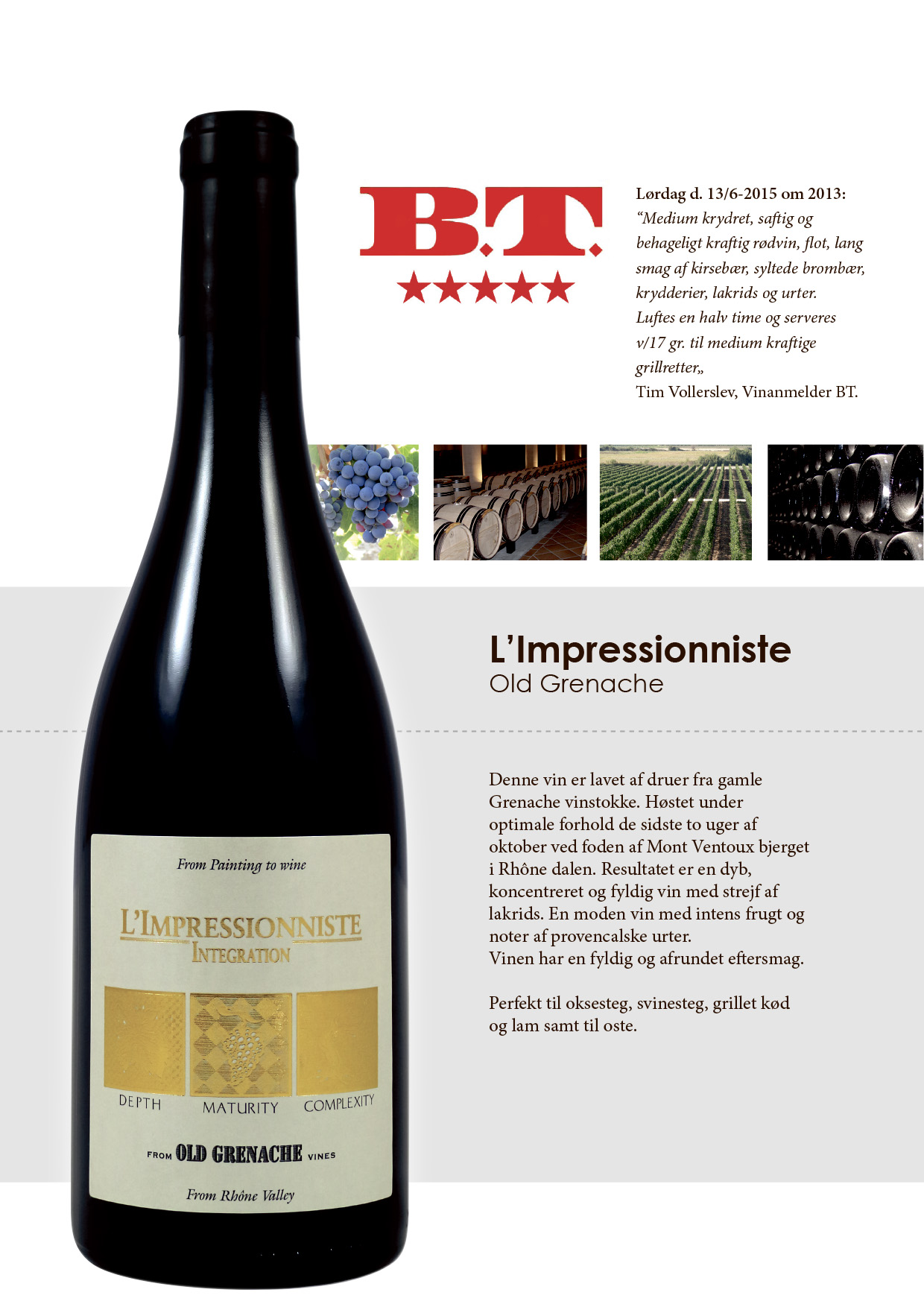 302 L'impressioniste Grenache