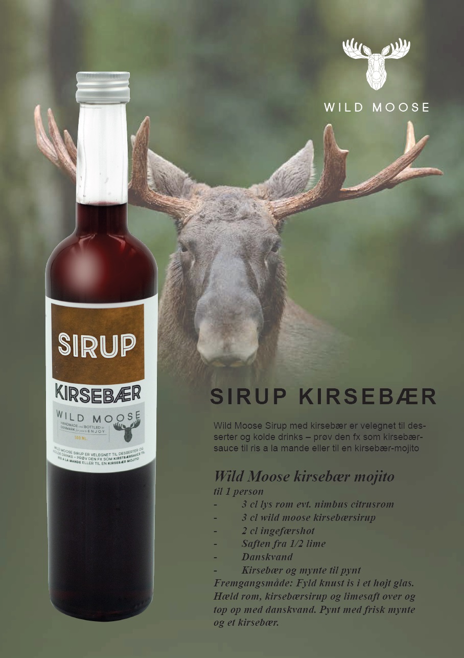 76004 Kirsebaer Sirup Wild Moose