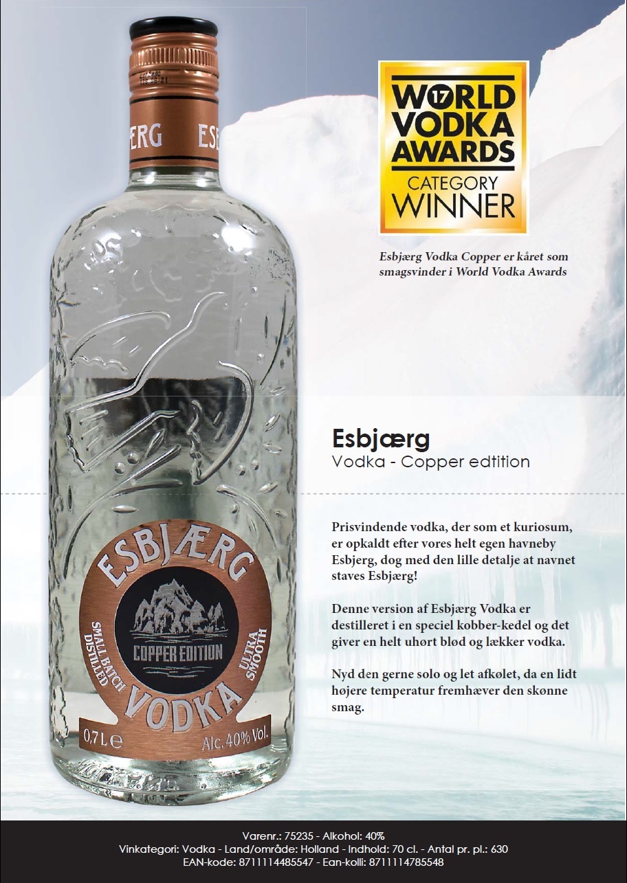 75235 Esbjærg Vodka Copper Edition 1