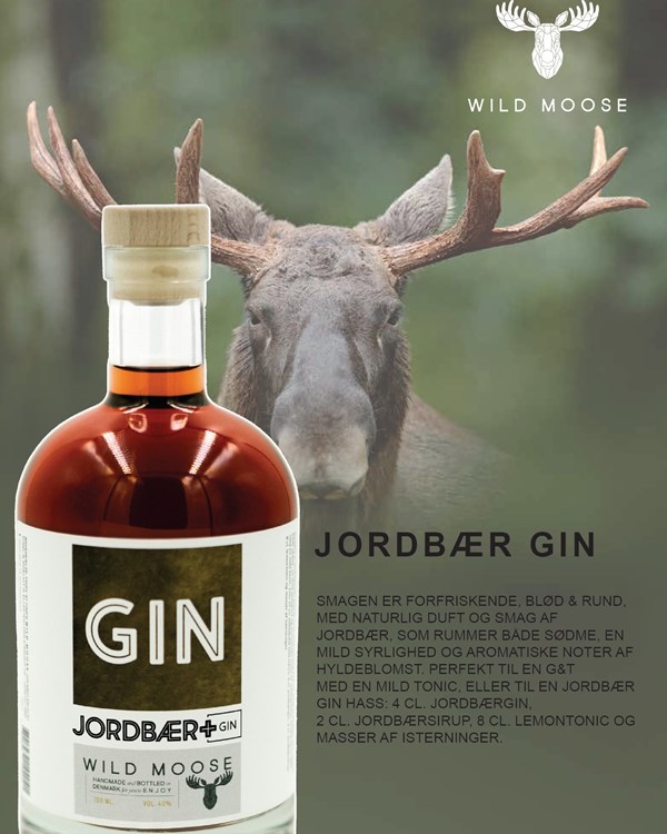 75534 Jordbær Gin Wild Moose