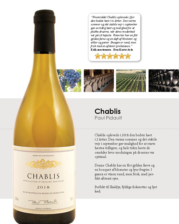 203 Chablis Paul Pidault